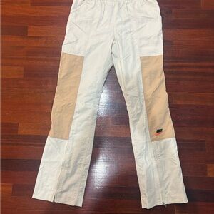 Nike Beige and Off-White Athletic Pants